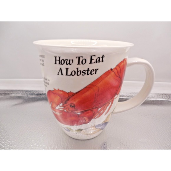 Dci Other - DCI "How to Eat a Lobster"  Coffee / Tea Cup / Mug  16 oz